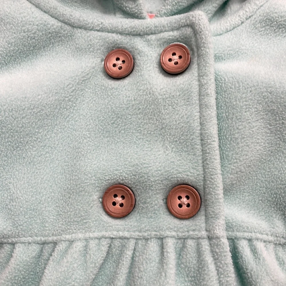 Carter's Mint Hooded Jacket for girls‎ 3 months